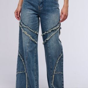 Wide leg Jeans size 7